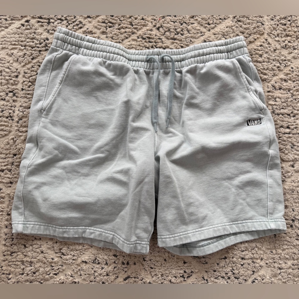 Vans light seafoam green athletic shorts size large
